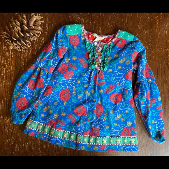 Matilda Jane I Believe Tunic and Red Star Leggings